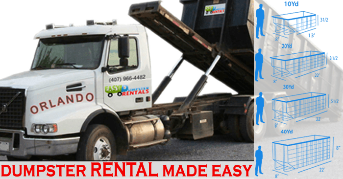 rolloff Dumpster Orlando Easy Dumpster Rental