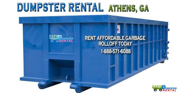 Rent Affordable Garbage Rolloff Today in Athens Georgia