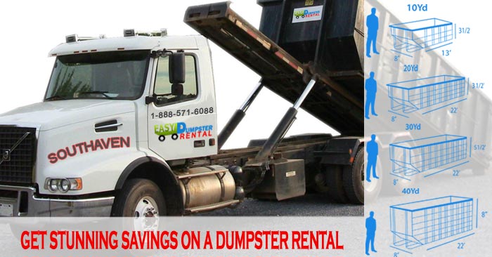 Get Stunning Savings on a Dumpster Rental in Southaven Mississippi