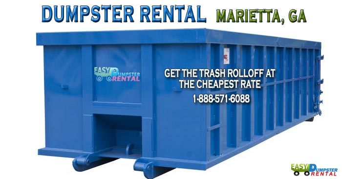 Get The Trash Rolloff at The Cheapest Rate in Marietta Georgia