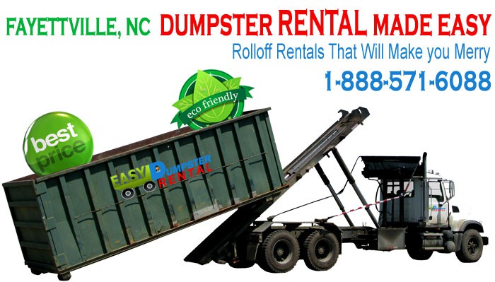 Rolloff Rentals That Will Make you Merry in Fayettville North Carolina