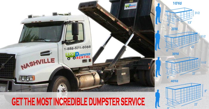 Get The Most Incredible Dumpster Service in Nasville Teneessee