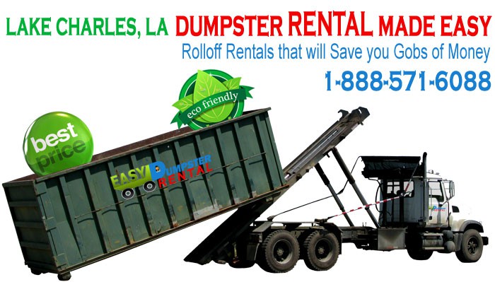 Rolloff Rentals that will Save you Gobs of Money in Lake Charles Louisiana