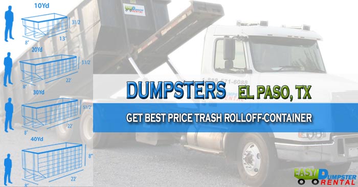 Get Best Price Trash Rolloff-Container in El Paso Texas