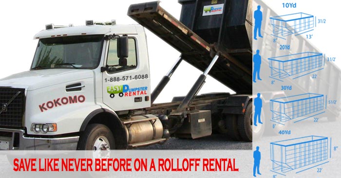 Save Like Never Before On A Rolloff Rental in Kokomo Indiana