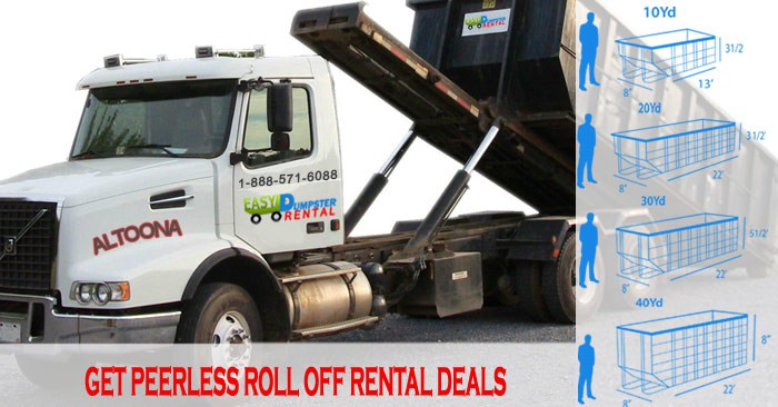 Get Peerless Roll Off Rental Deals in Altoona Pennsylvania