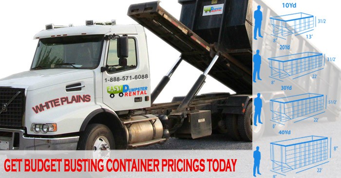 Get Budget Busting Container Pricings Today in WhitePlains NY