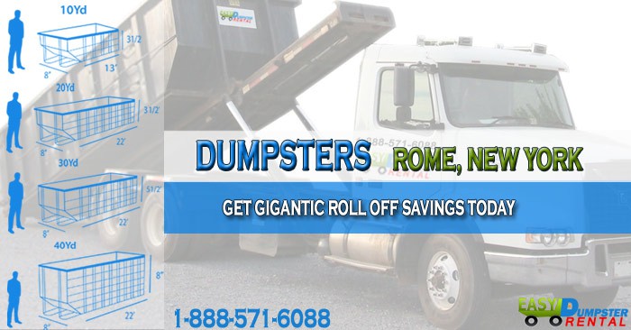 Get Gigantic Roll Off Savings Today in Rome New York