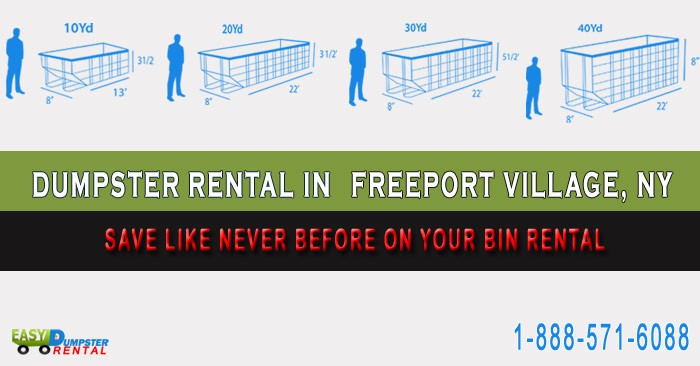 Save Like Never Before On Your Bin Rental in Freeport Village NY