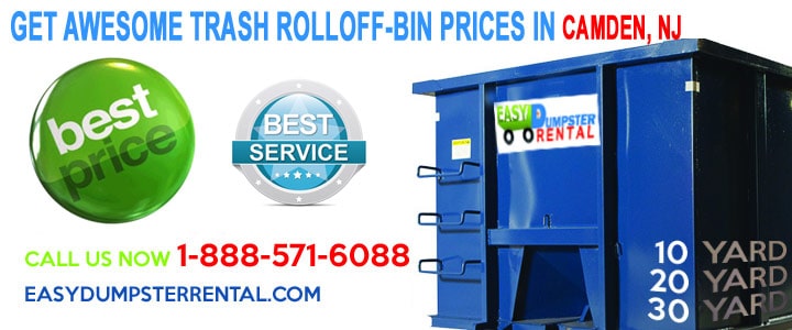 Get Awesome Trash Rolloff-Bin Prices in Camden NJ