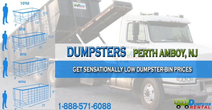 Get Sensationally Low Dumpster-Bin Prices in Perth Amboy NJ