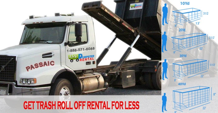 Get Trash Roll Off Rental for Less in Passaic NJ