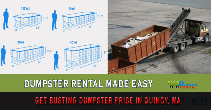 Get Busting Dumpster Price in Quincy, MA