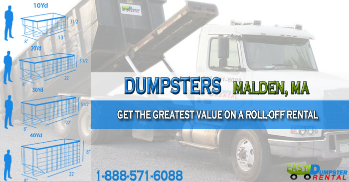 Get The Greatest Value On a Roll-Off Rental in Malden, MA