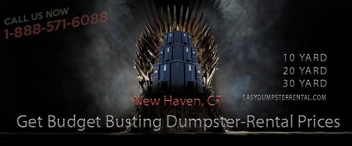 Get Budget Busting Dumpster-Rental Prices in New Haven, CT