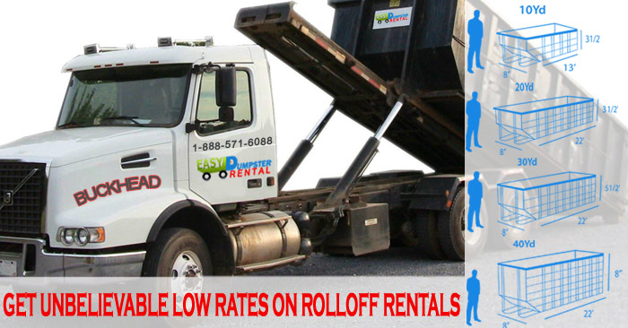 Get Unbelievable Low Rates On Rolloff Rentals in Buckhead, GA