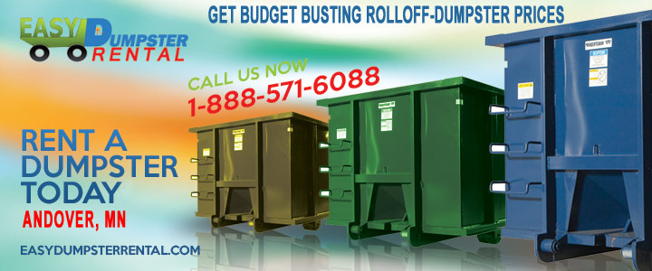 Get Budget Busting Rolloff-Dumpster Prices in Andover, MN