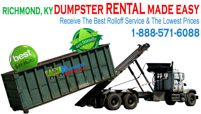 Receive The Best Rolloff Service & The Lowest Prices in Richmond, KY