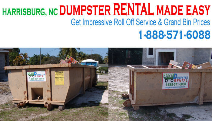 Get Impressive Roll Off Service & Grand Bin Prices in Harrisburg, NC